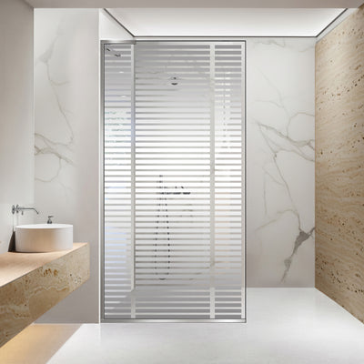 Shower Screens Walk-in, Shower wall Stainless steel, #Clear #Víztiszta