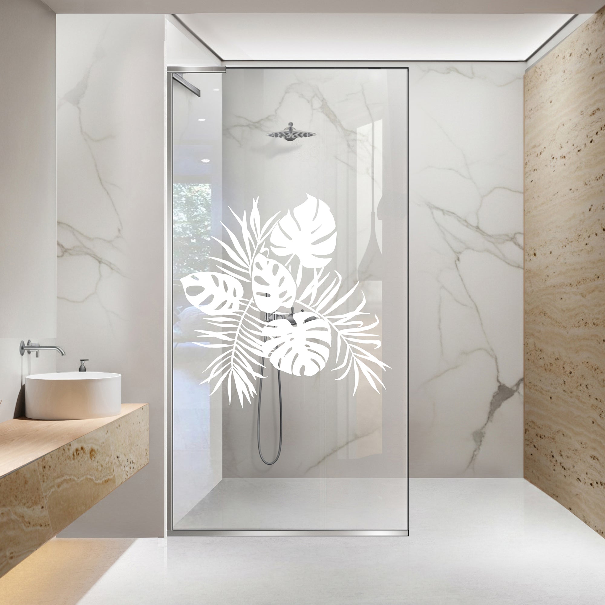 Shower Screens Walk-in, Shower wall Stainless steel, #Clear #Víztiszta