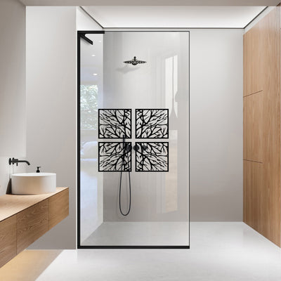 Shower Screens Walk-in, Shower wall Stainless steel, #Clear #Víztiszta