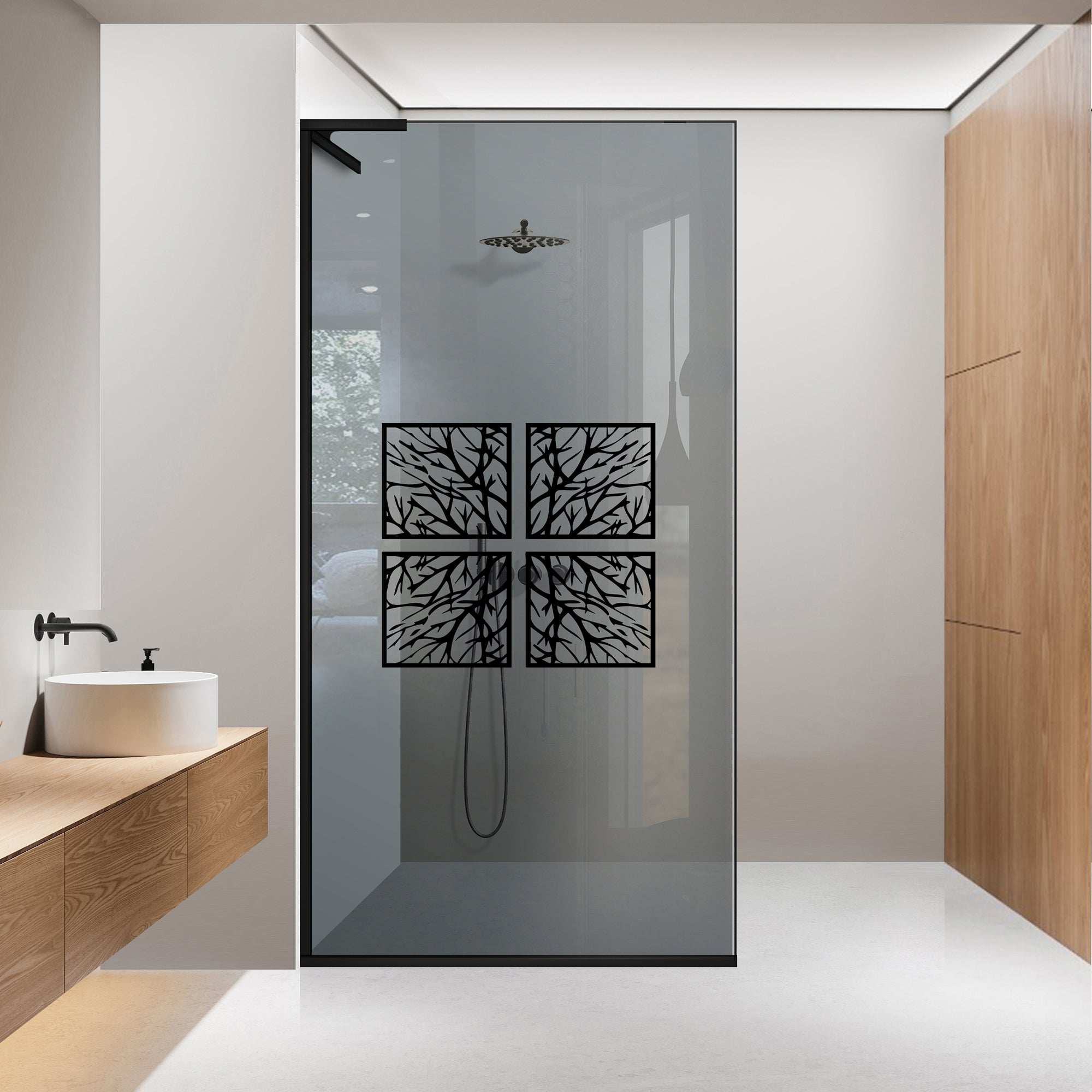 Shower Screens Walk-in, Shower wall Stainless steel, #Grey #Szürke