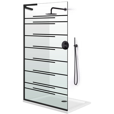 Shower Screens Walk-in, Shower wall Stainless steel, #Clear #Víztiszta