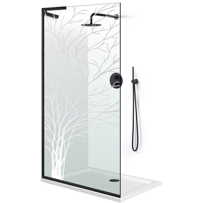 Shower Screens Walk-in, Shower wall Stainless steel, #Clear #Víztiszta