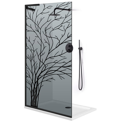 Shower Screens Walk-in, Shower wall Stainless steel, #Grey #Szürke