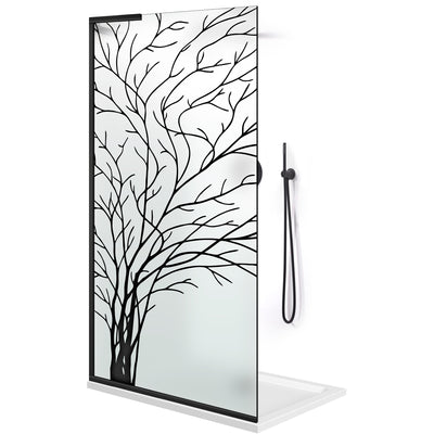Shower Screens Walk-in, Shower wall Stainless steel, #Satiné #Matt