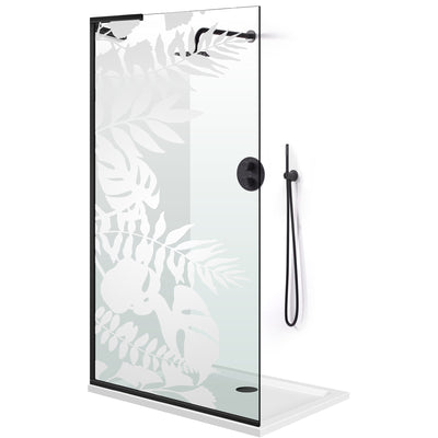 Shower Screens Walk-in, Shower wall Stainless steel, #Clear #Víztiszta