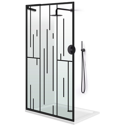 Shower Screens Walk-in, Shower wall Stainless steel, #Clear #Víztiszta