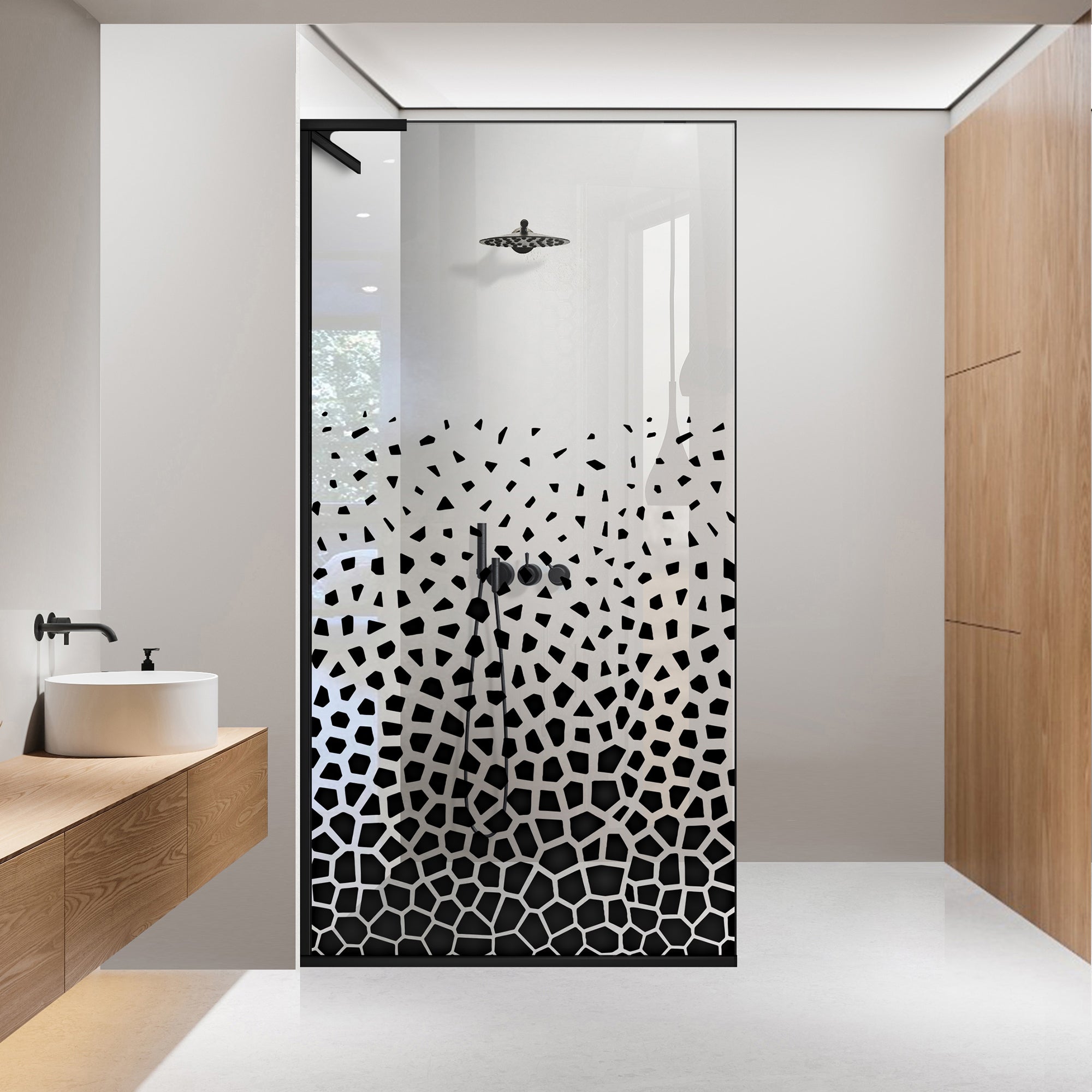 Shower Screens Walk-in, Shower wall Stainless steel, #Clear #Víztiszta