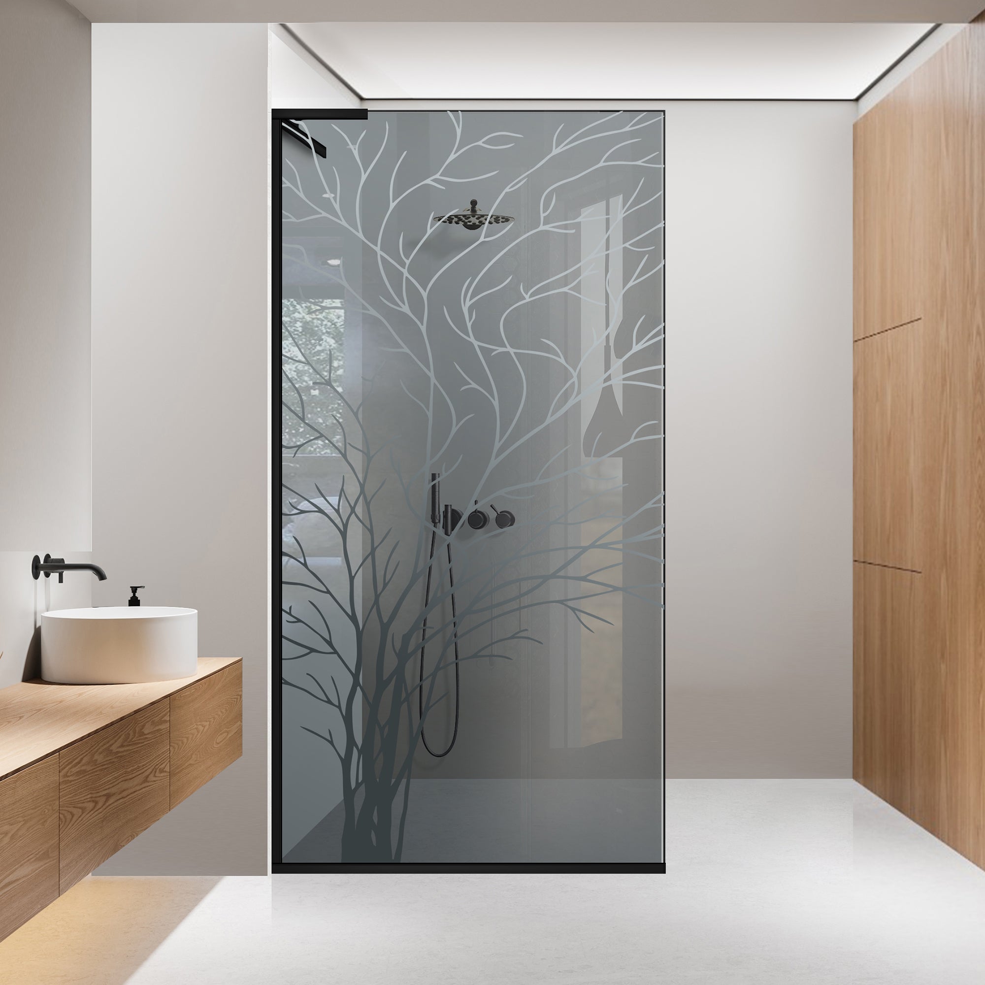 Shower Screens Walk-in, Shower wall Stainless steel, #Grey #Szürke