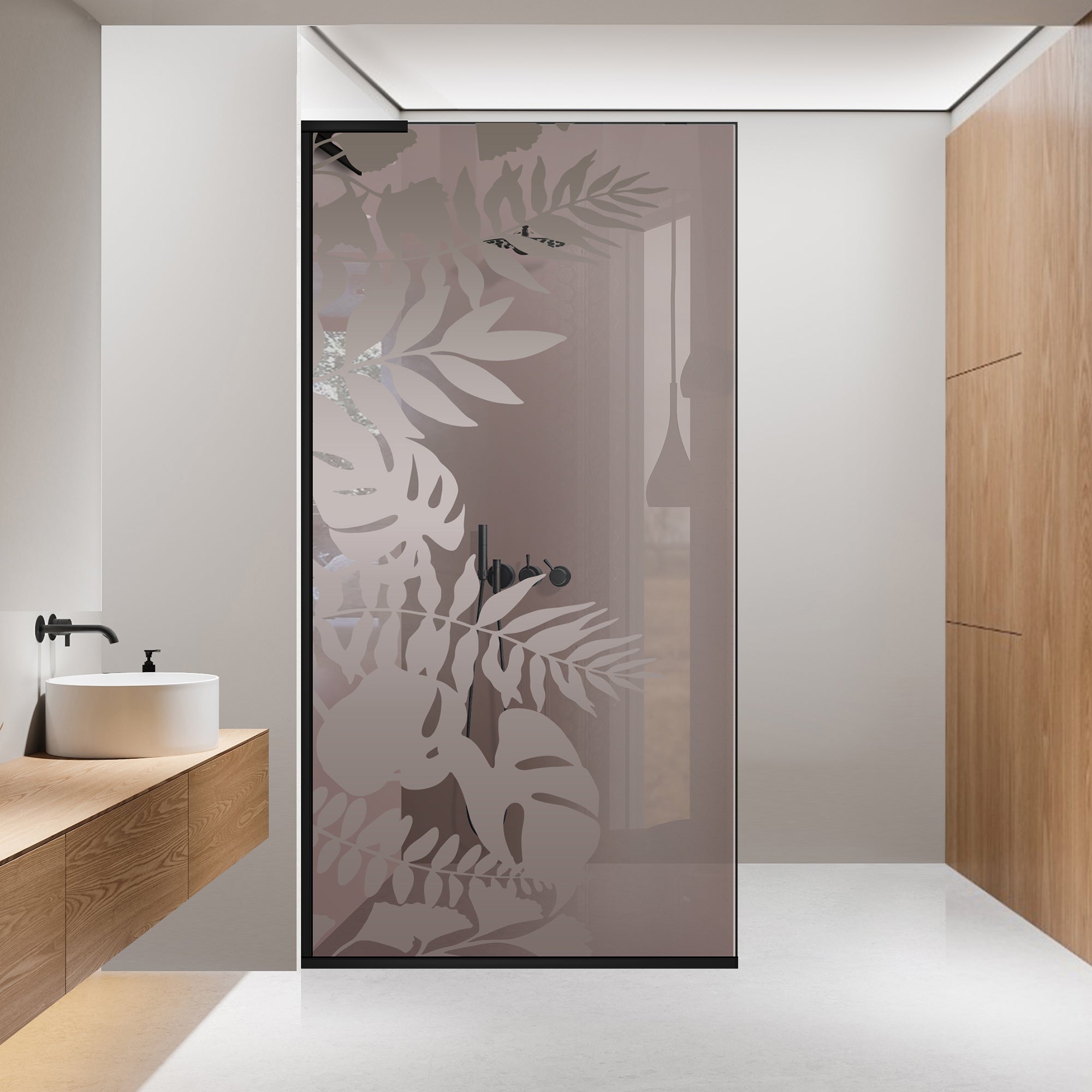 Shower Screens Walk-in, Shower wall Stainless steel, #Bronze #Bronze
