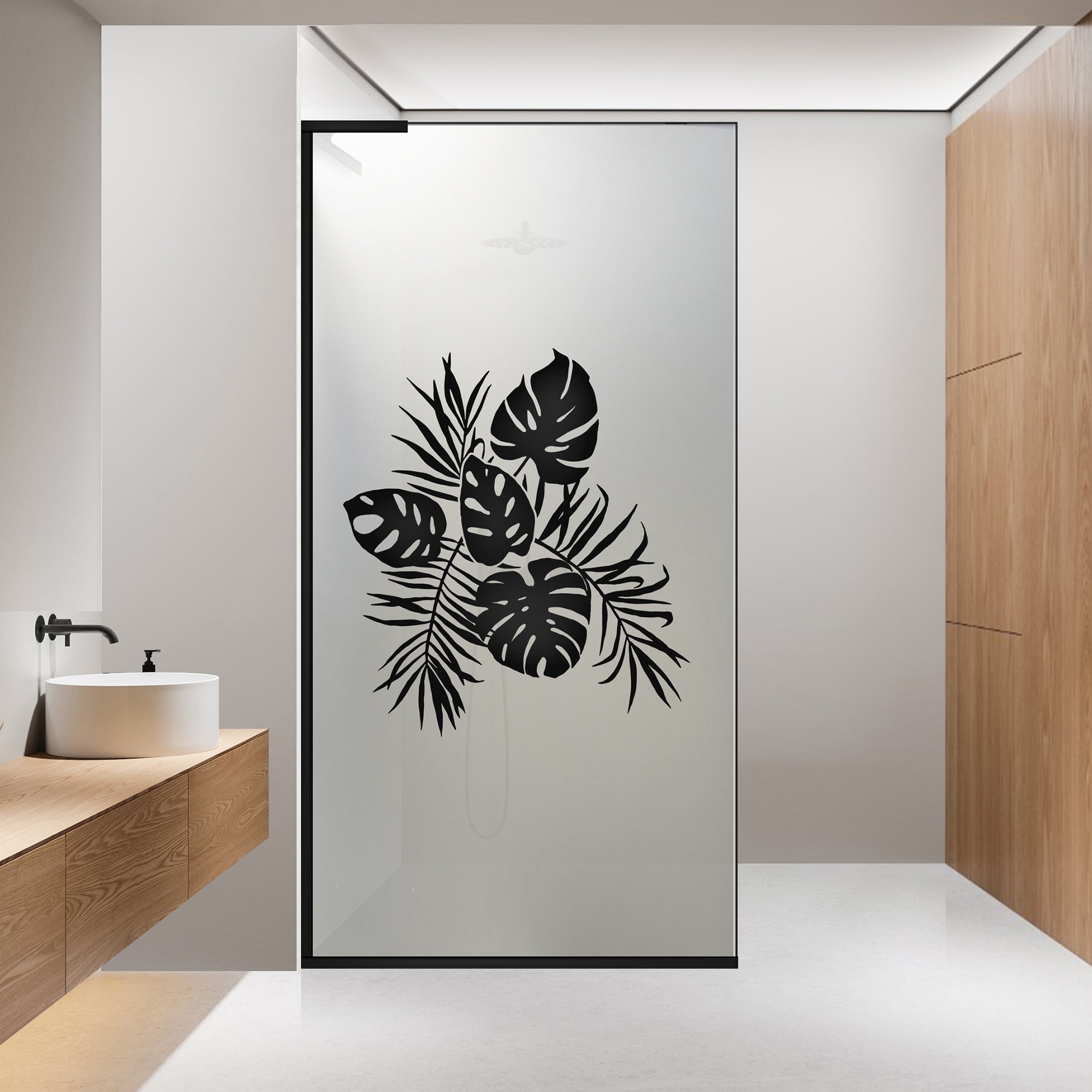 Shower Screens Walk-in, Shower wall Stainless steel, #Satiné #Matt