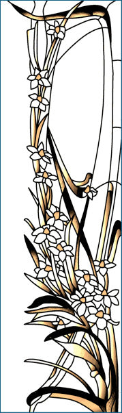 Artistic Stained Glass #ALPES-1