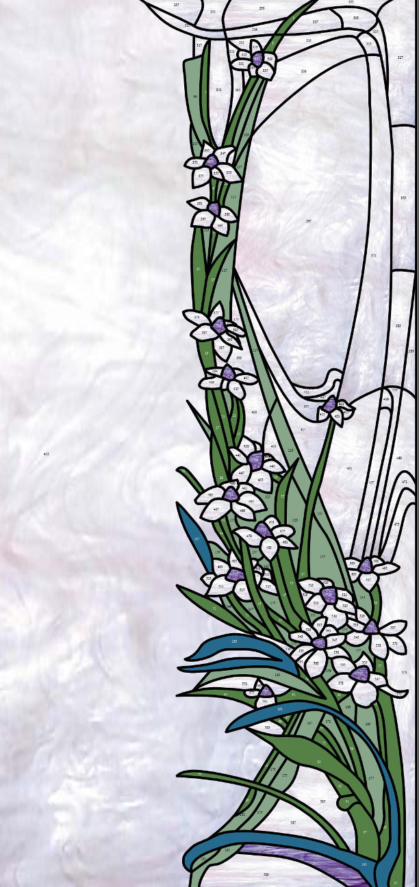 Artistic Stained Glass #ALPES-5