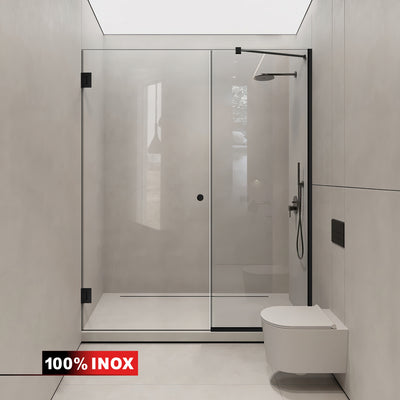 Shower Doors black #Clear