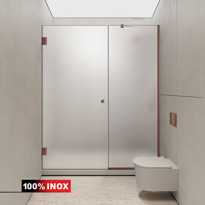 Shower Doors copper #Satiné