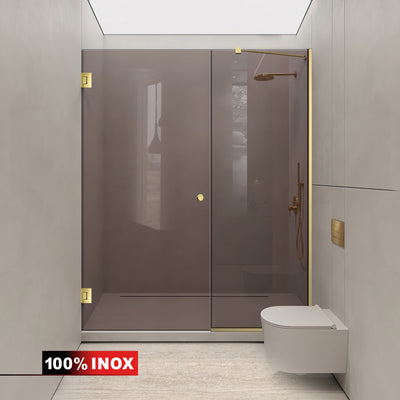 Shower Doors golden #Bronze