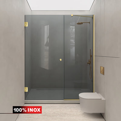 Shower Doors golden #Grey