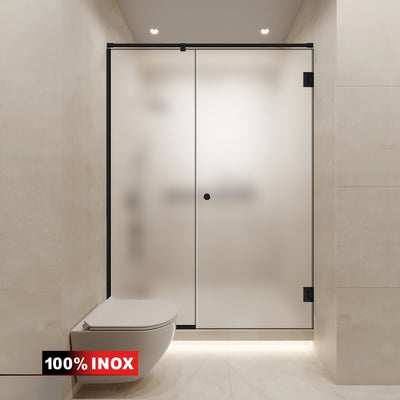 Shower Doors black #Satiné