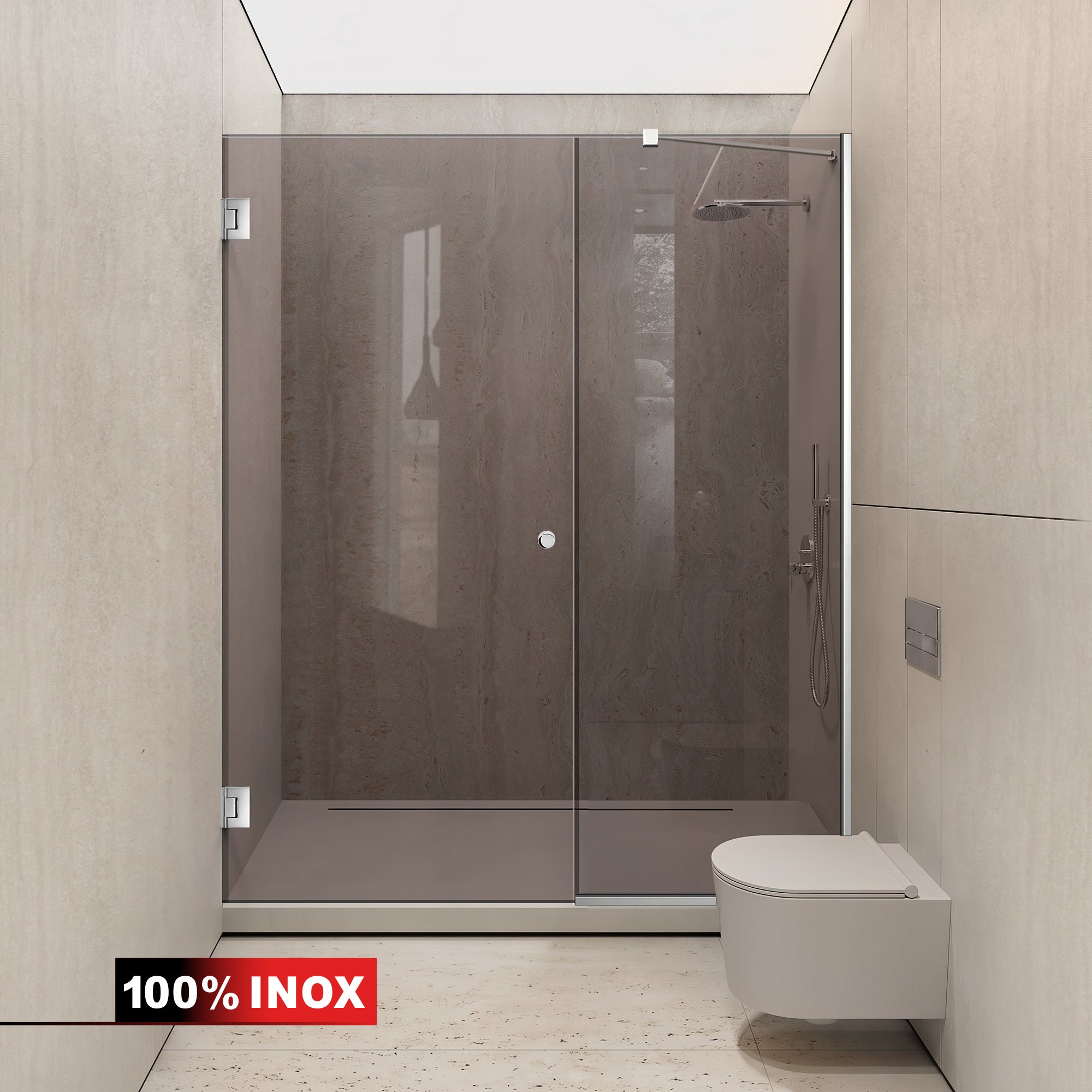 Usa dus inox #Bronz