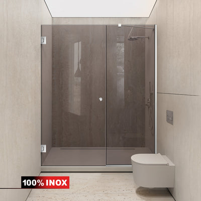 Shower Doors stainless steel #Bronze
