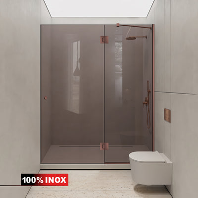 Shower Doors copper #Bronze