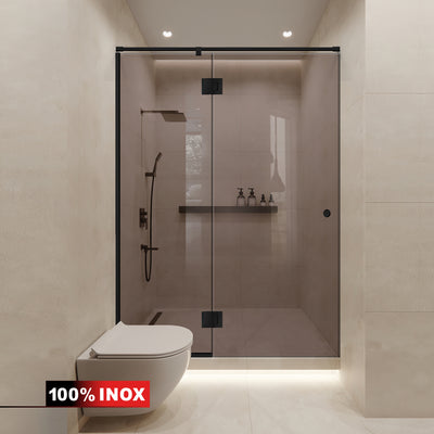 Shower Doors black #Bronze