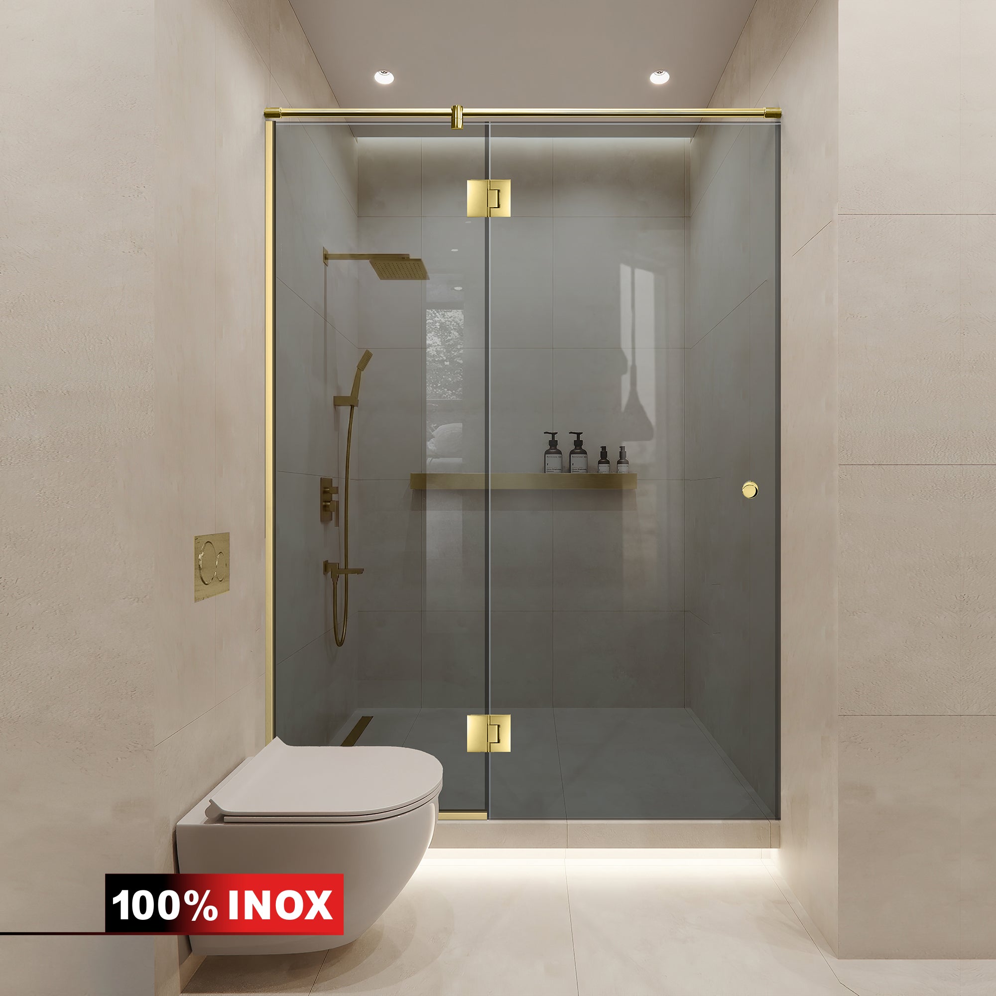 Shower Doors black #Grey