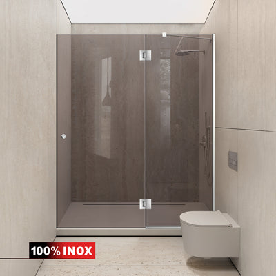 Shower Doors stainless steel #Bronze