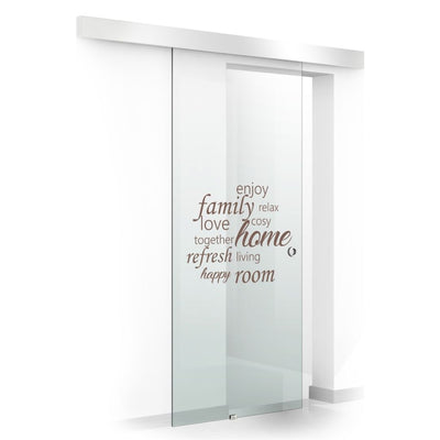 Sliding glass door, interior Glass door #Clear