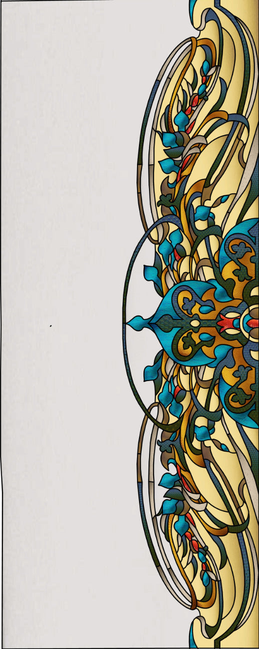 Artistic Stained Glass #BOLOGNA-3