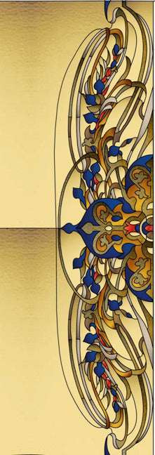 Artistic Stained Glass #BOLOGNA-5