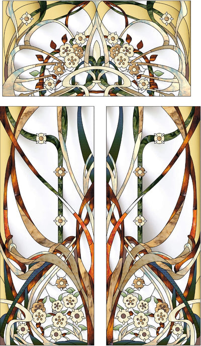 Artistic Stained Glass #BRUXELLES-2