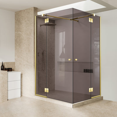 Shower enclosure #Bronze