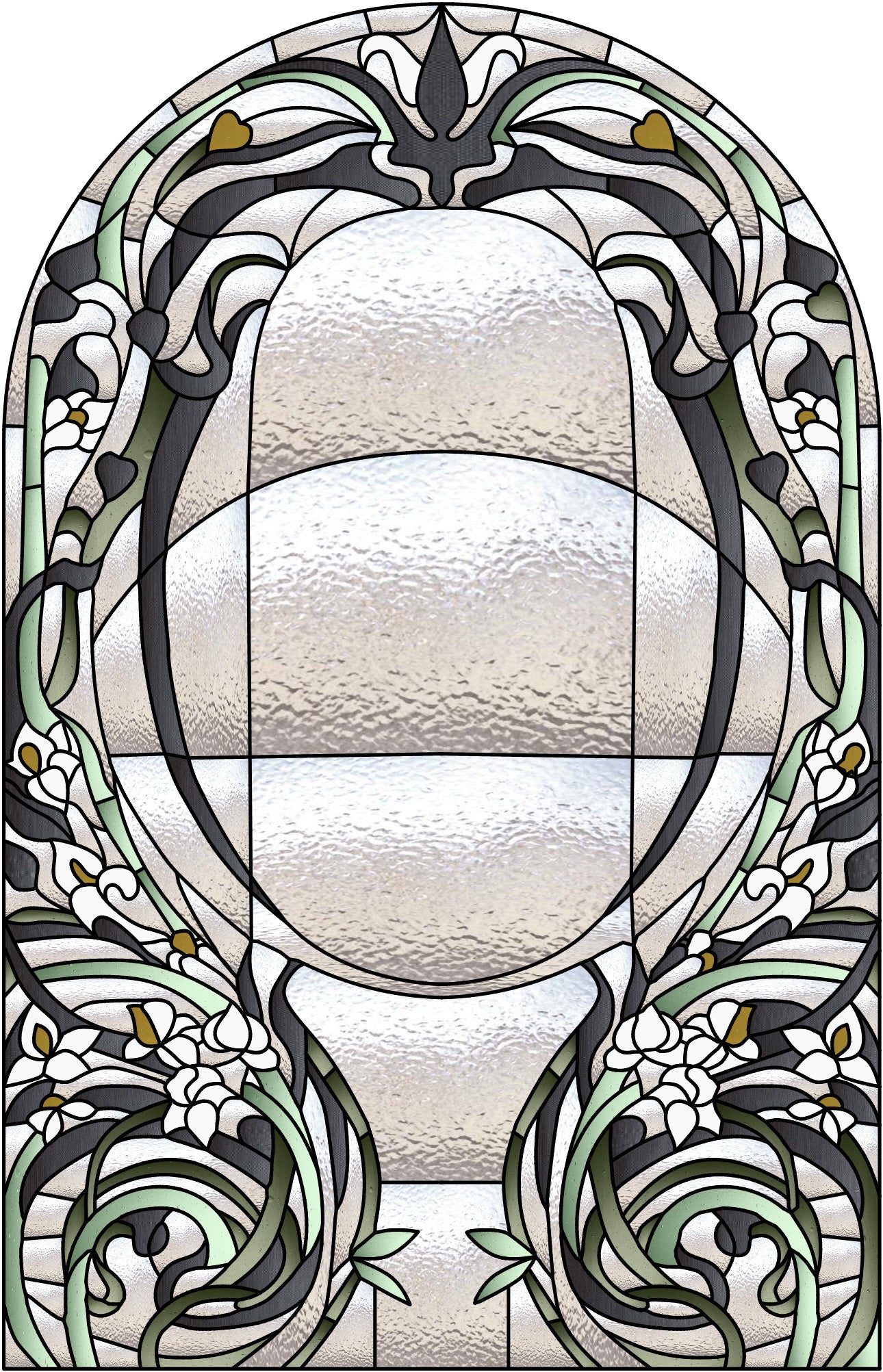 Artistic Stained Glass #ELLE-1