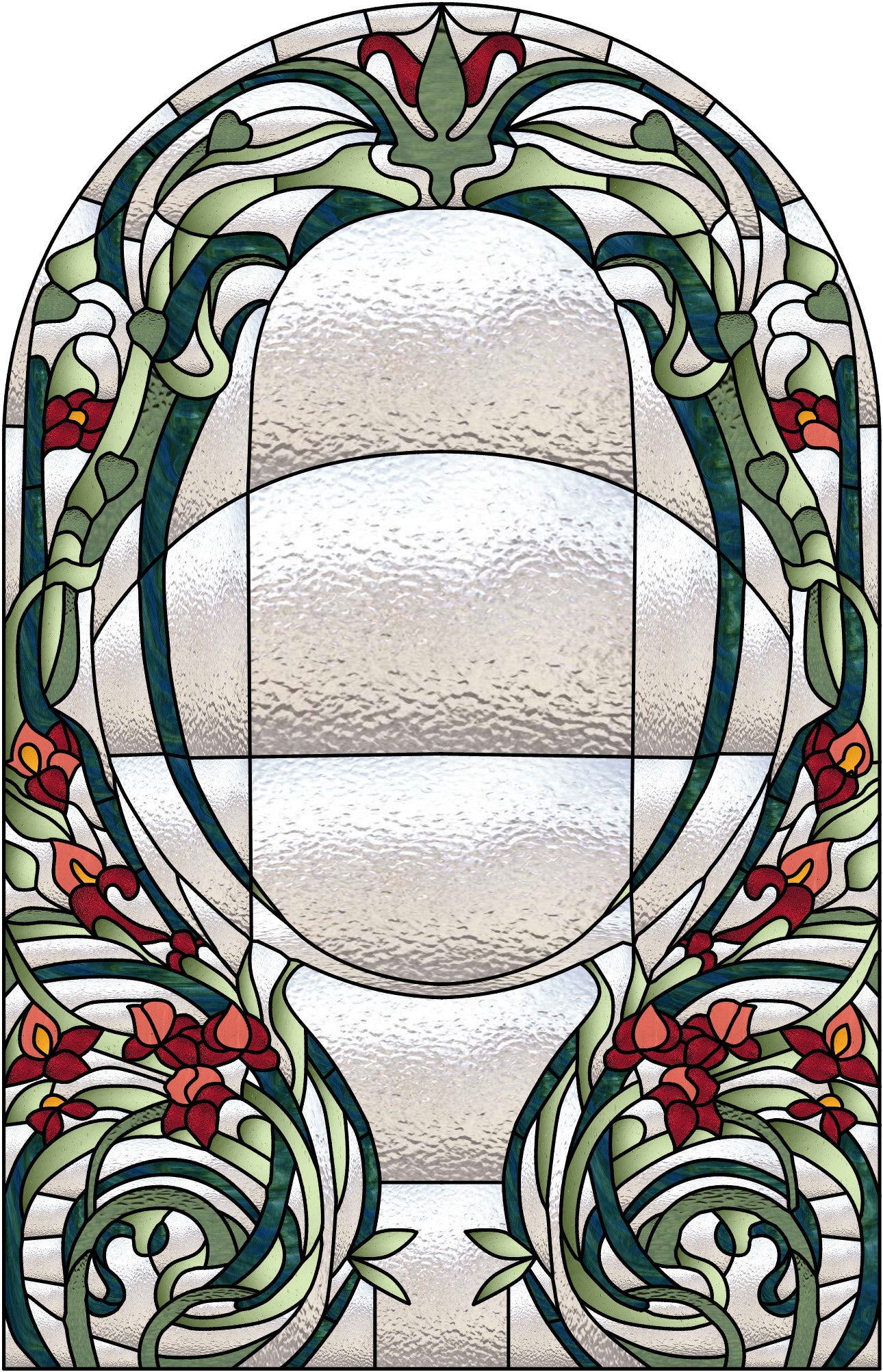 Artistic Stained Glass #ELLE-2