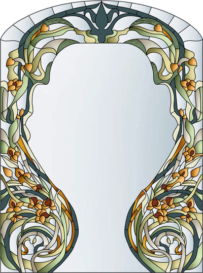 Artistic Stained Glass #ELLE-4