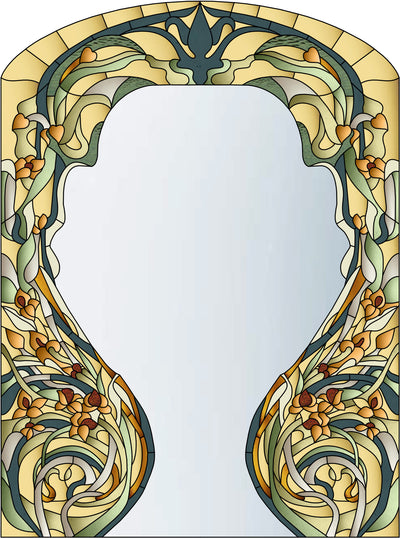 Artistic Stained Glass #ELLE-5