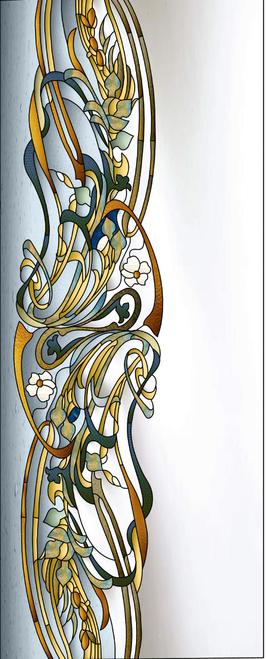 Artistic Stained Glass #FLORENCE-3