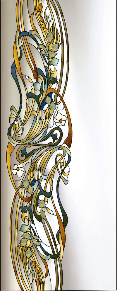 Artistic Stained Glass #FLORENCE-4