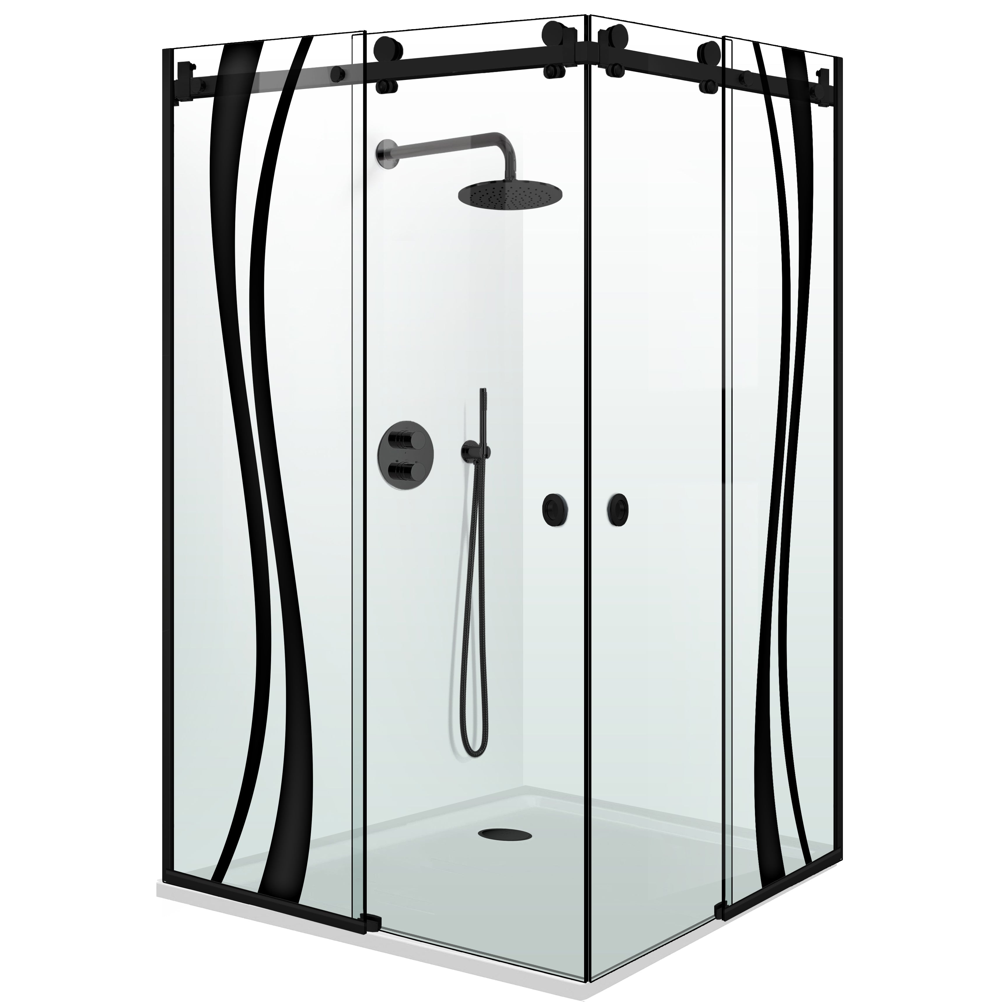 Shower enclosure #Clear