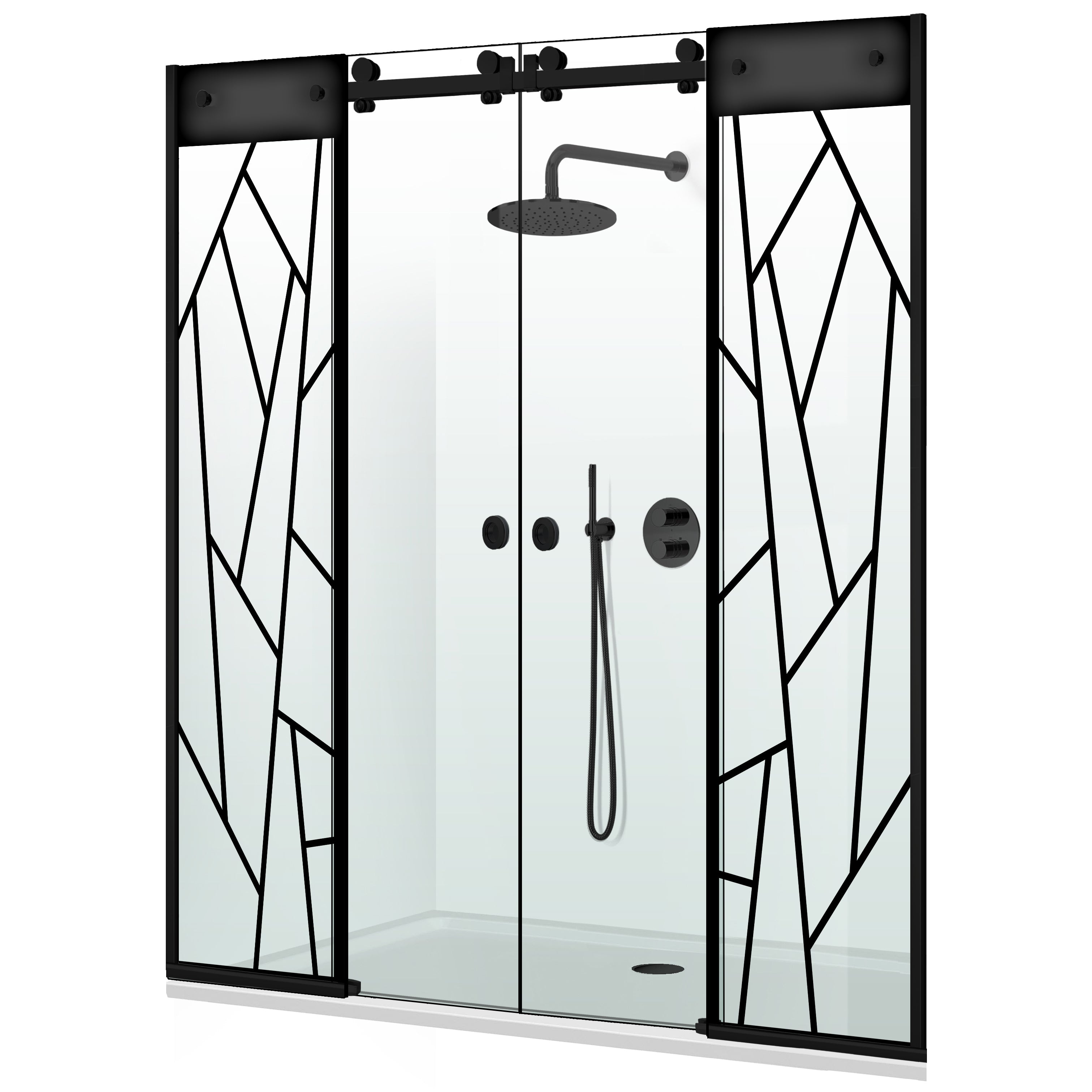 Shower wall, Shower Doors, Shower Screens #Clear