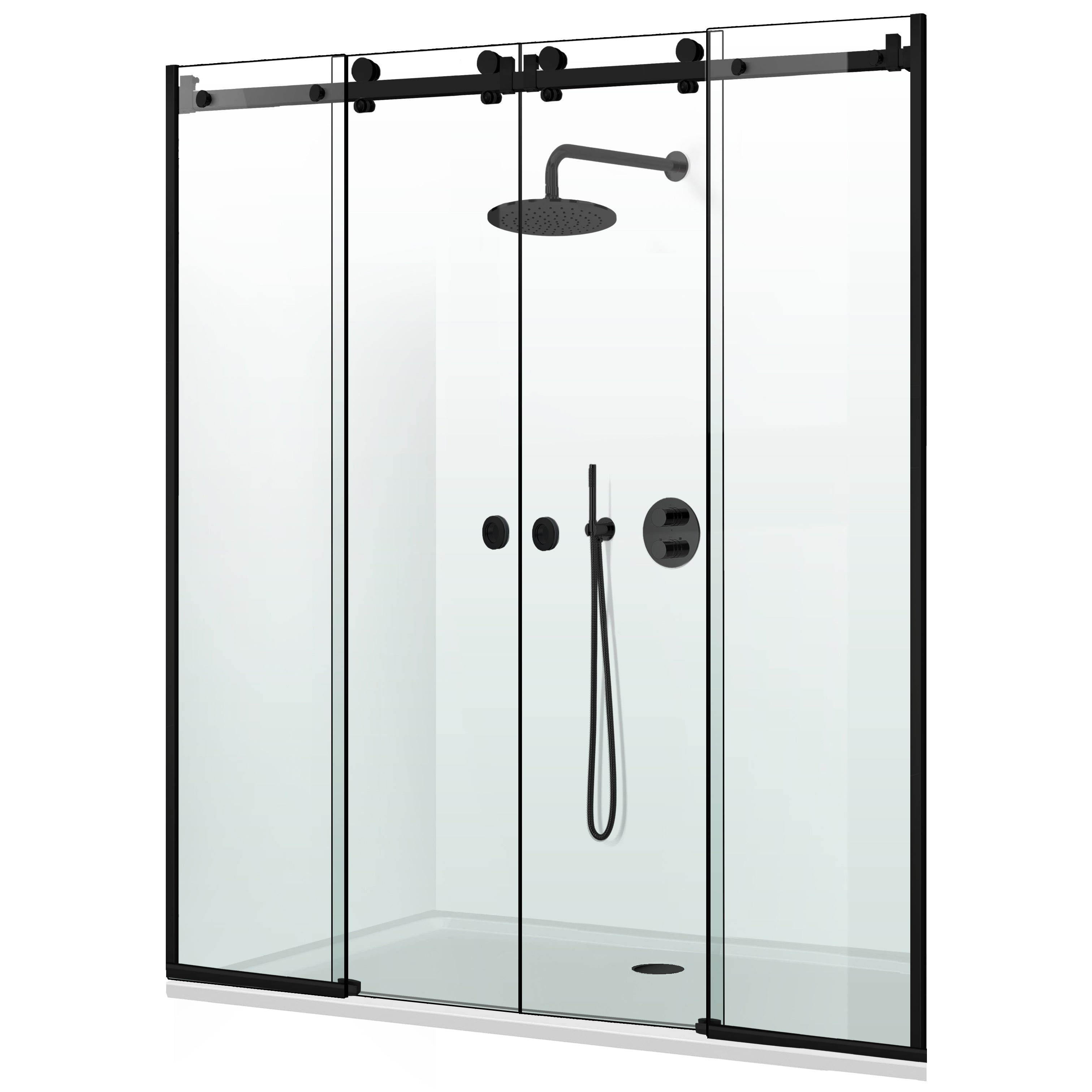 Shower wall, Shower Doors, Shower Screens #Clear