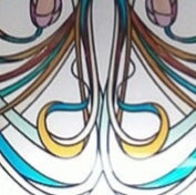 Glass door inserts