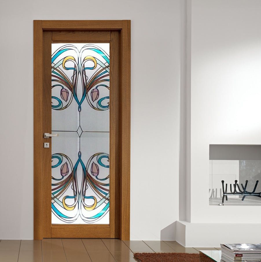 Glass door inserts