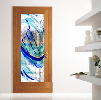 Glass door inserts