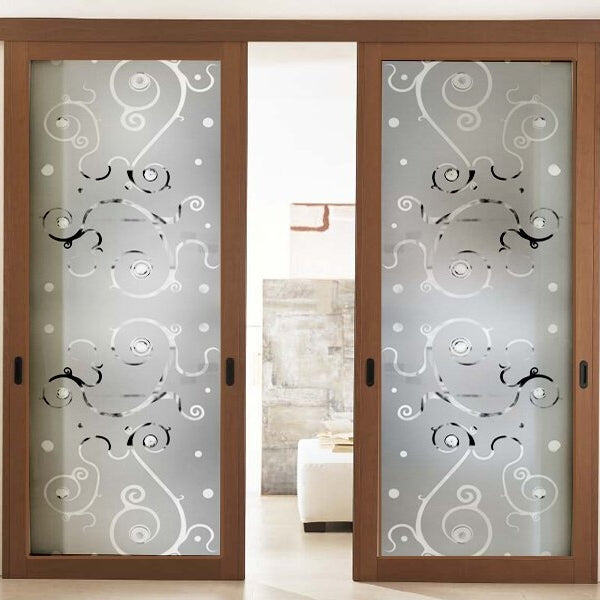 Glass door inserts