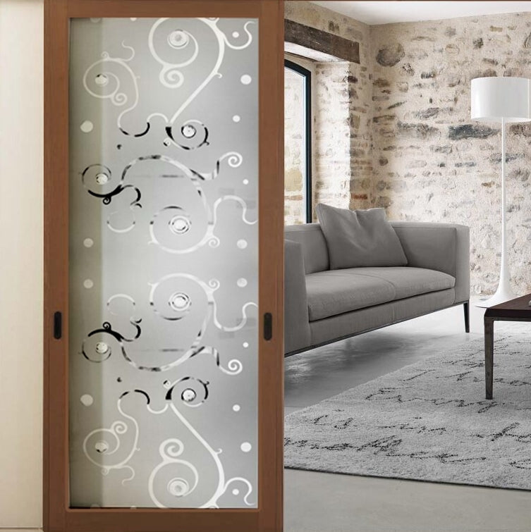 Glass door inserts