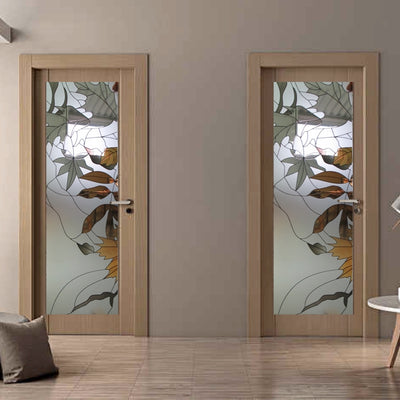 Glass door inserts