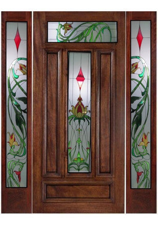 Glass door inserts