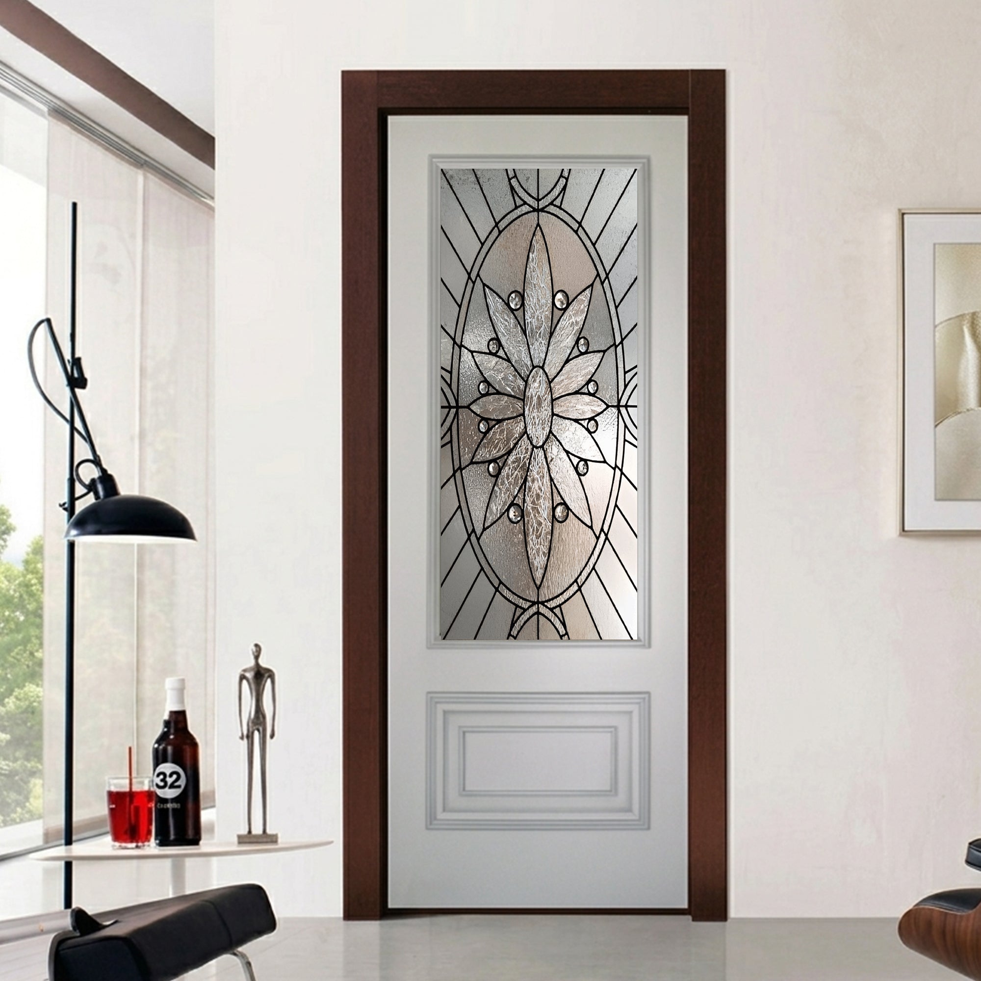 Glass door inserts