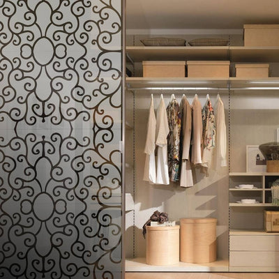 Glass door inserts